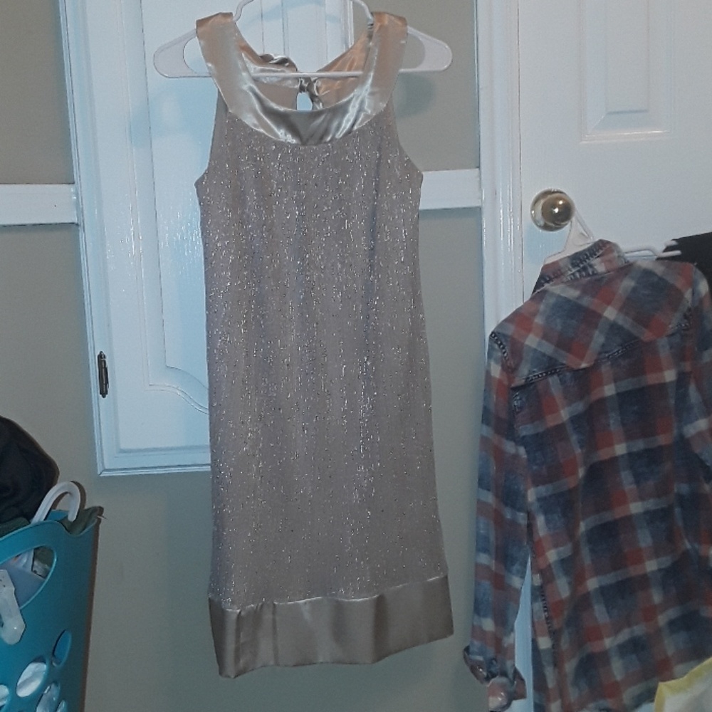Gold sparkly dress